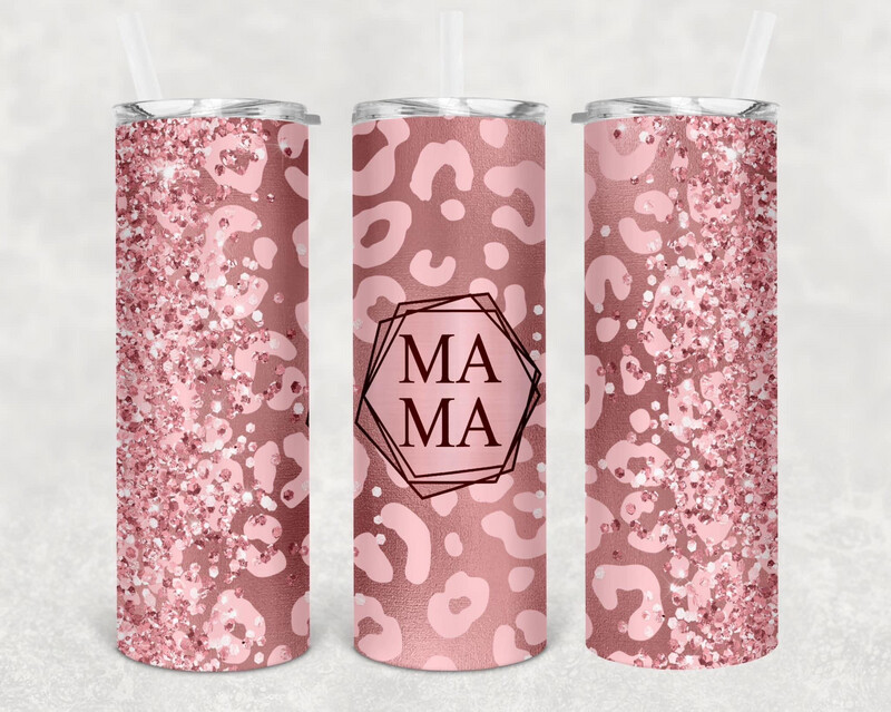 Cheetah Mama Sub Tumbler