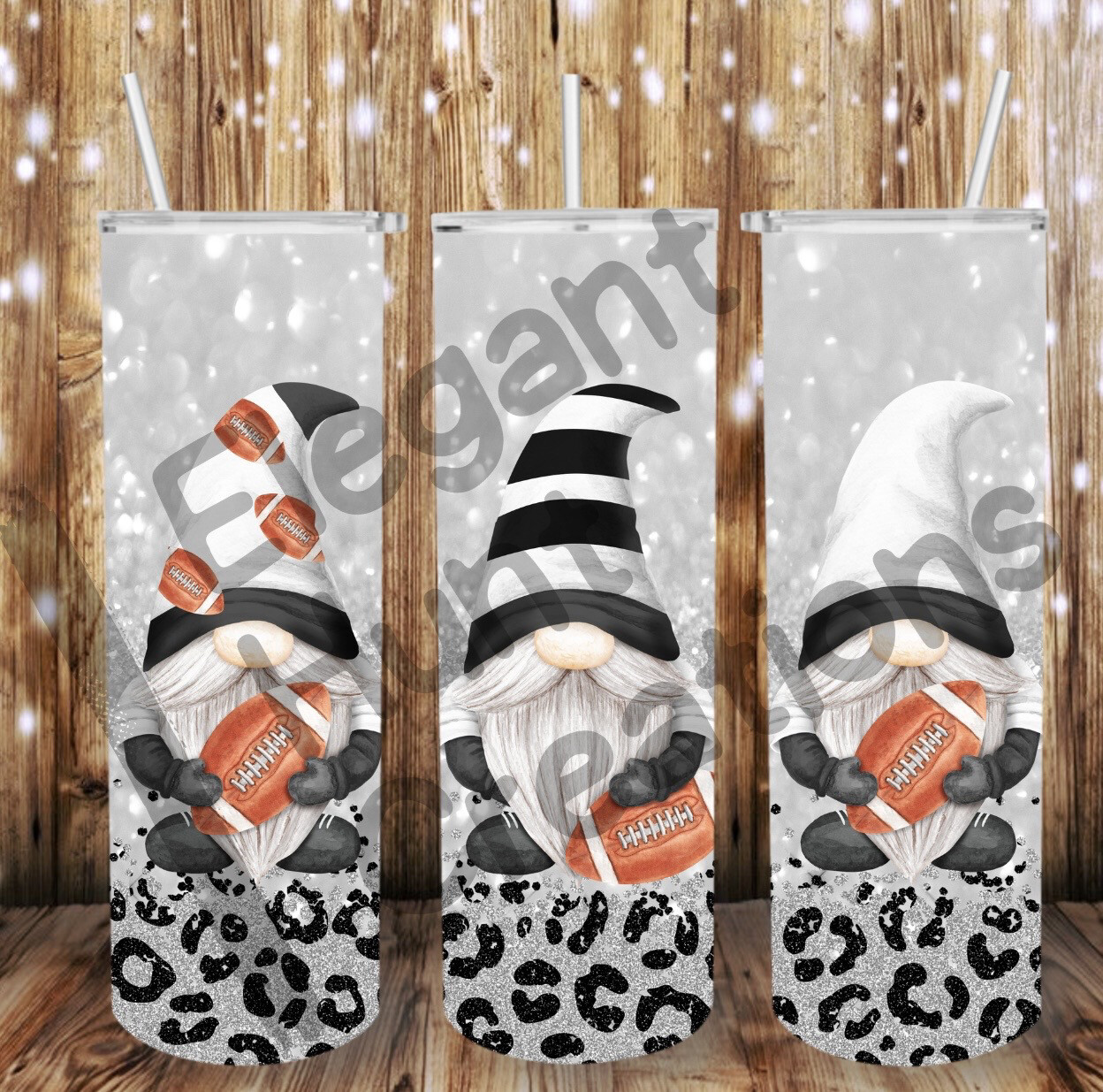 Football Gnome Sub Tumbler