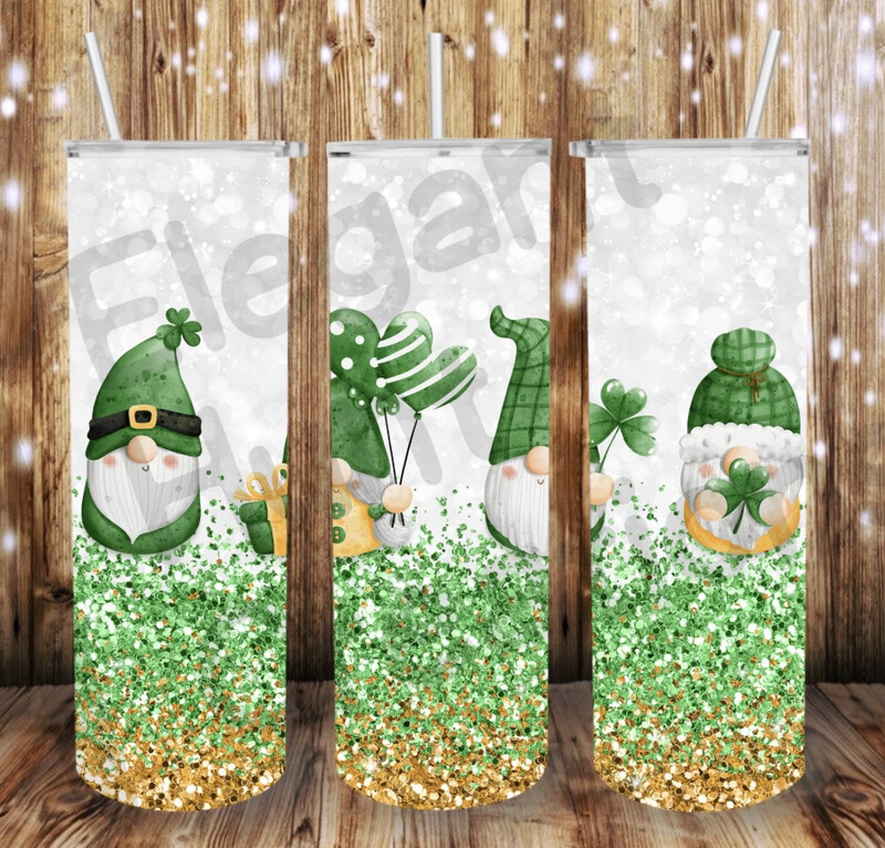 Gnome St Pattys Sub Tumbler