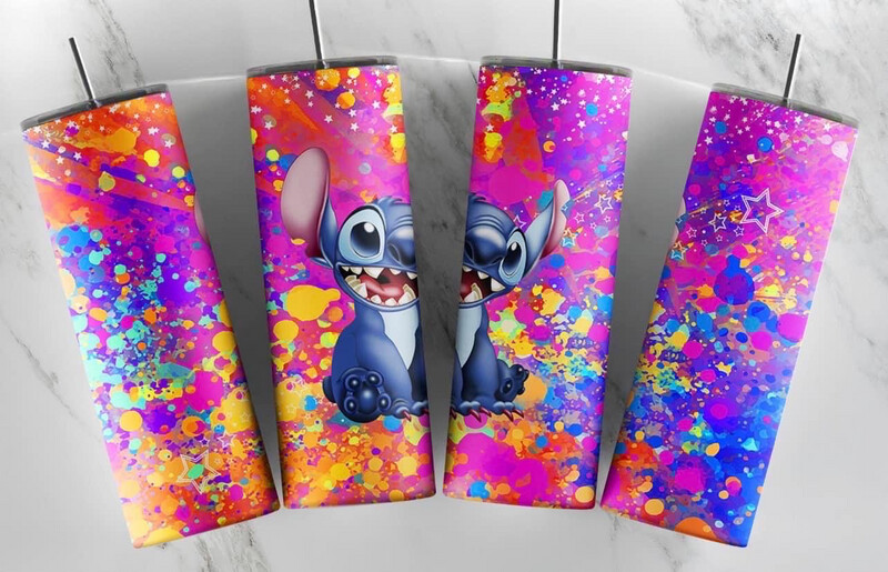 Stitch Neon Sub Tumbler