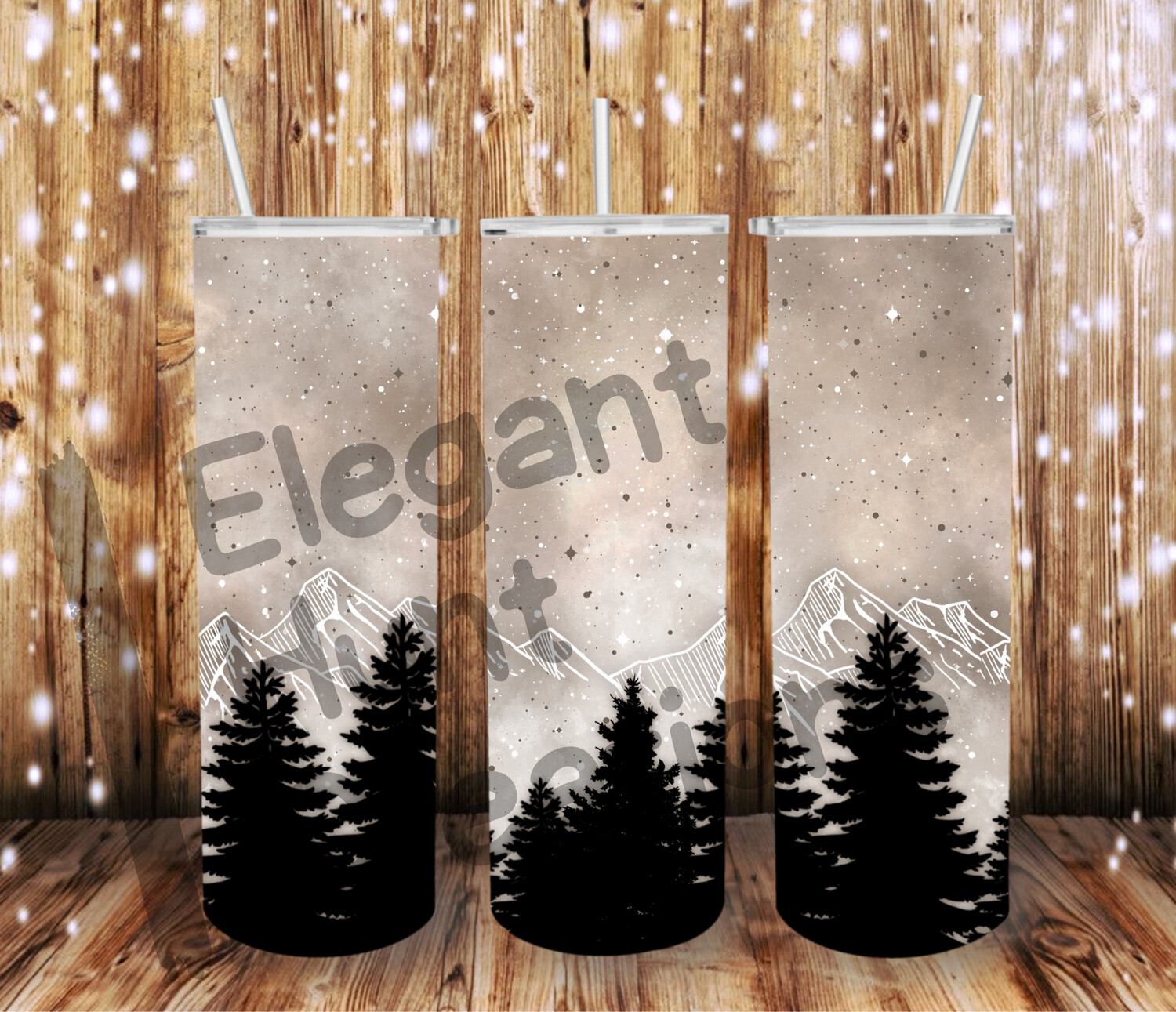 Mountains Sub Tumbler