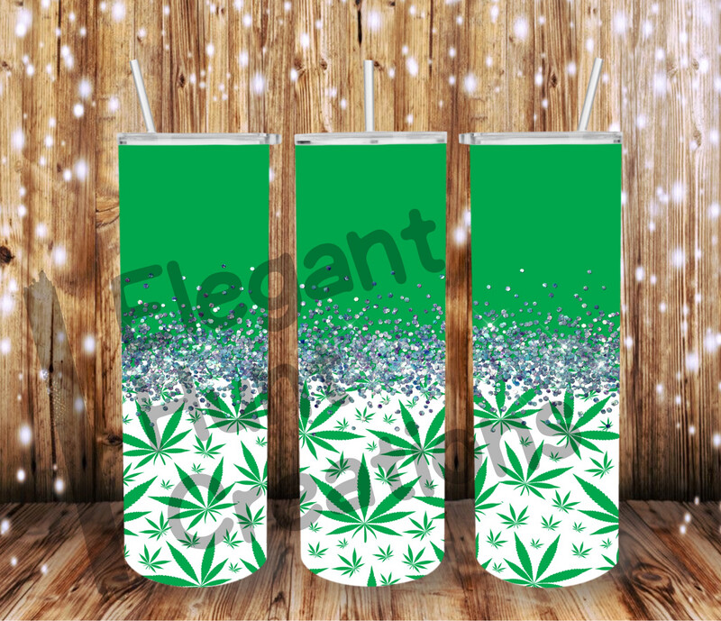 Weed Light Green Sub Tumbler