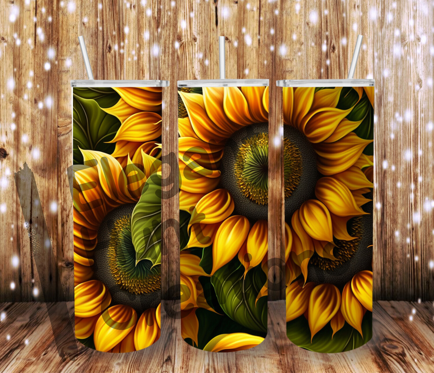 Big Sunflower Sub Tumbler