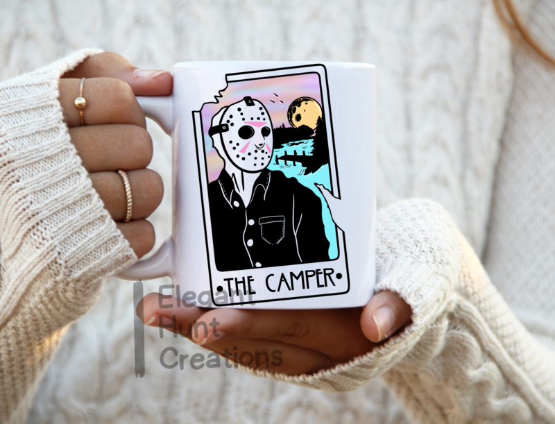 The Camper Tarot Coffee Mug | 15 ounces