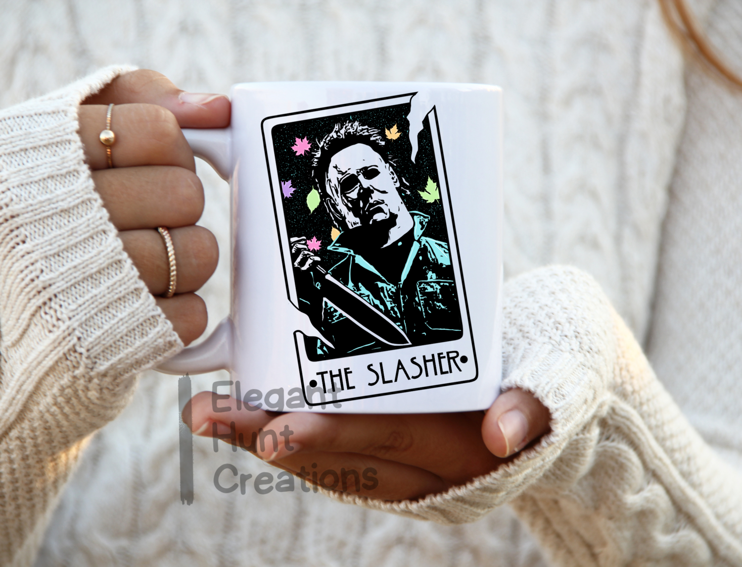 The Slasher Tarot Coffee Mug | 15 ounces