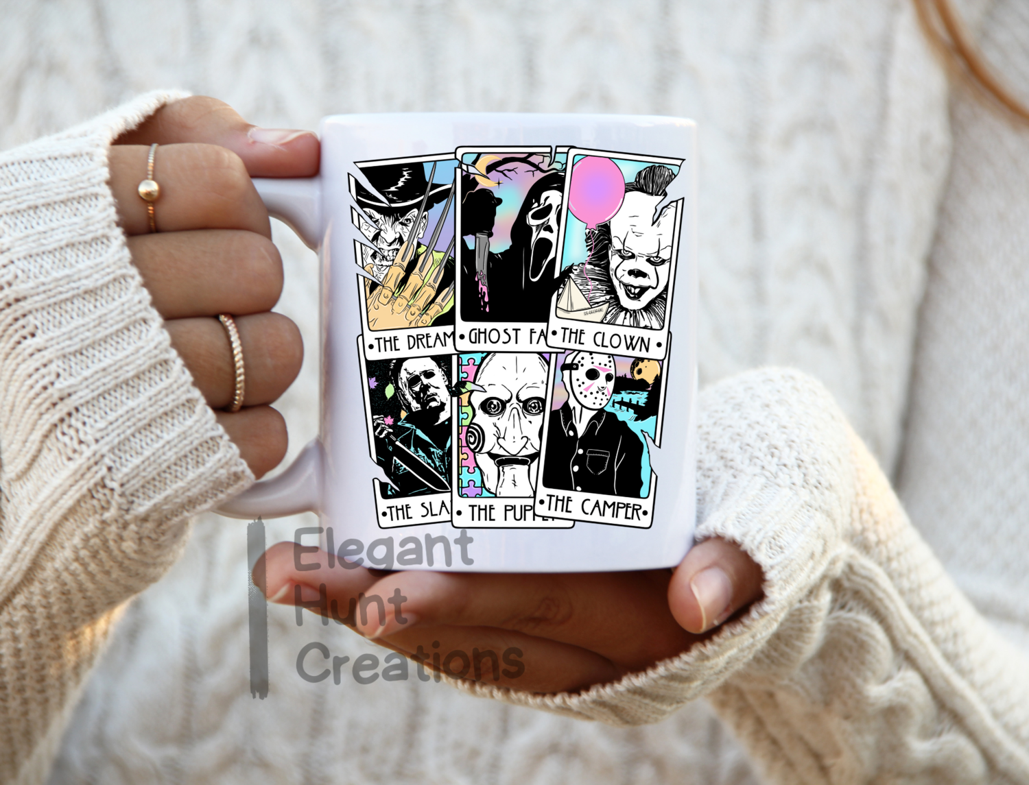 Pastel Horror Tarot Coffee Mug | 15 ounces