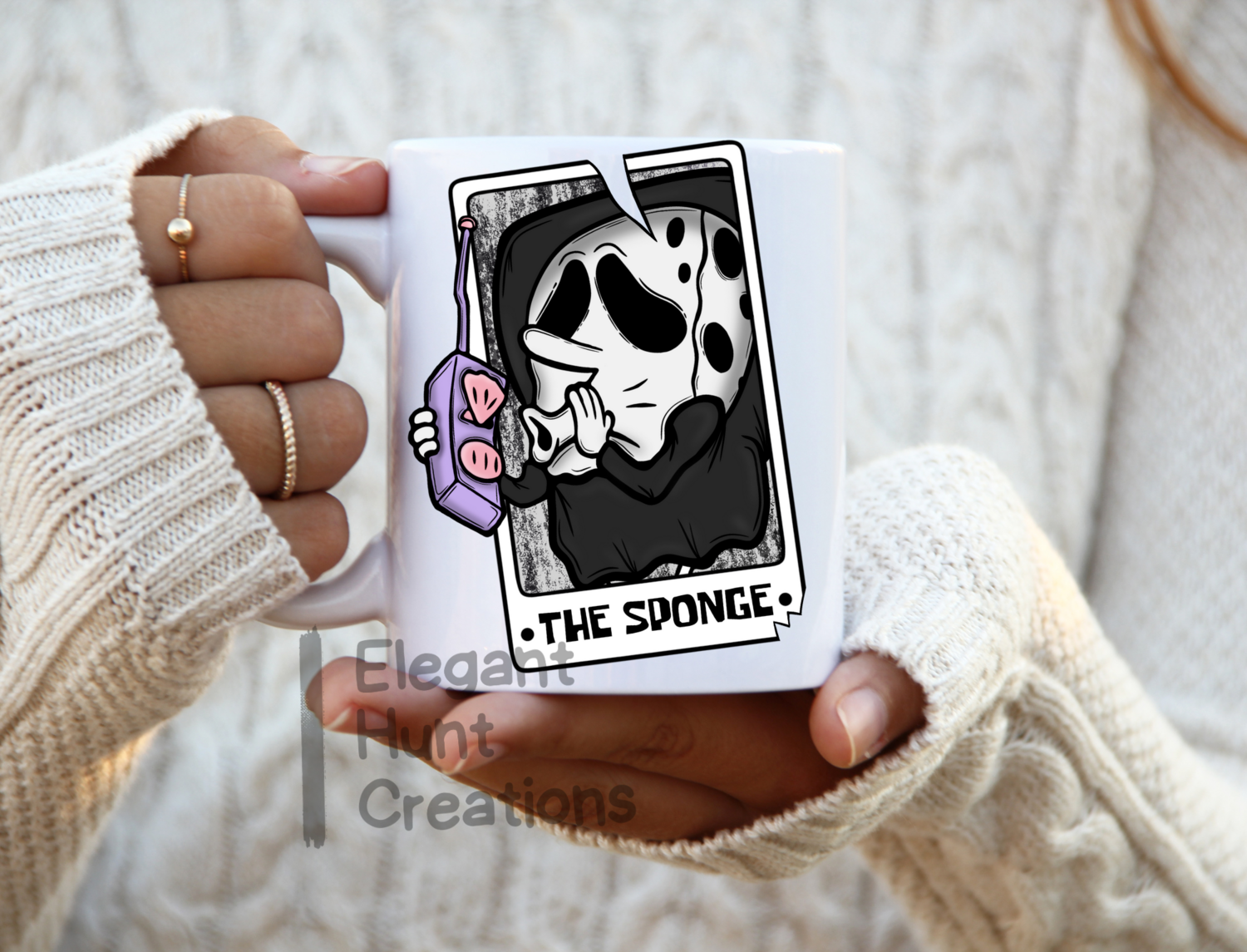 The Sponge Tarot Coffee Mug | 15 ounces