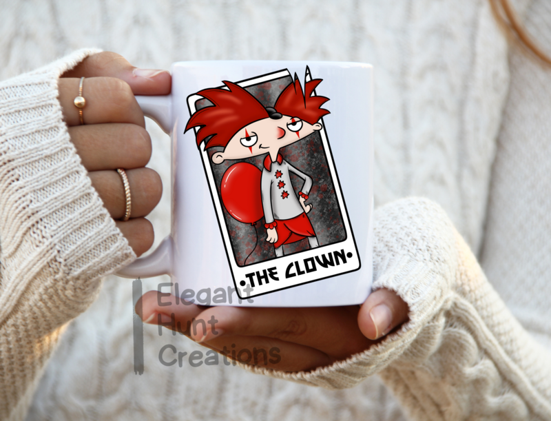 The Clown Tarot Coffee Mug | 15 ounces