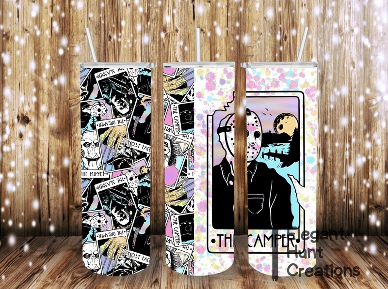 Horror Tarot Half Sub Tumbler