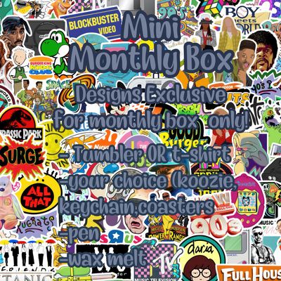 90s Mini Monthly Box