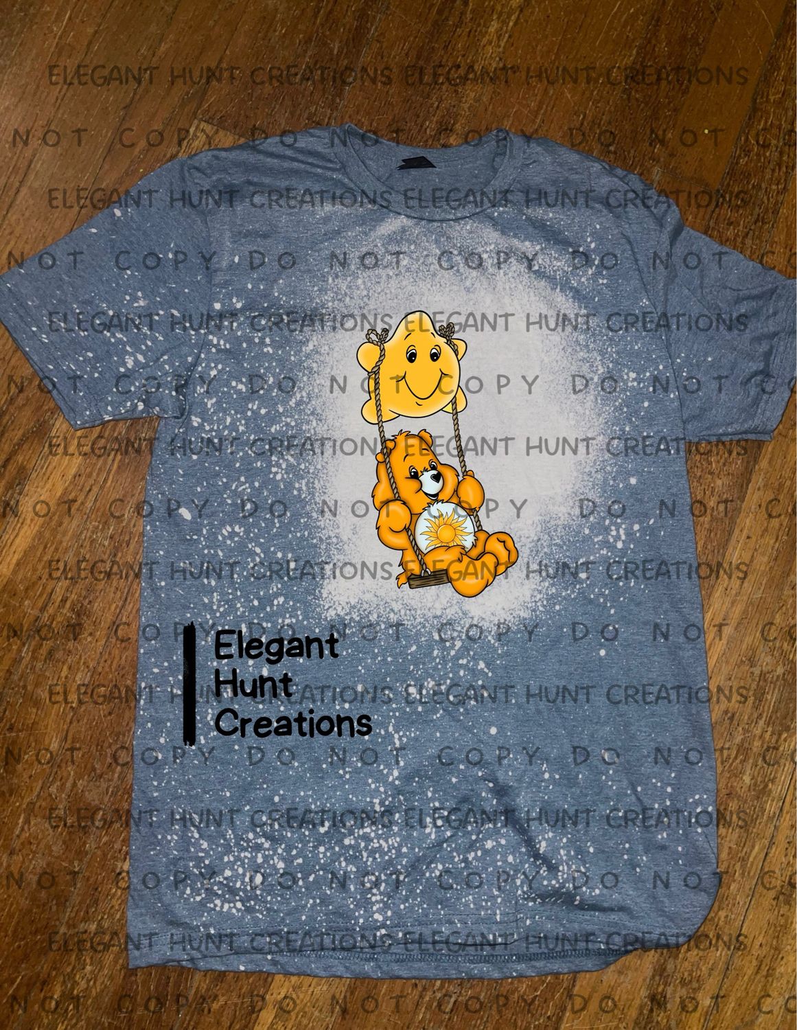 Yellow Bear Swinging