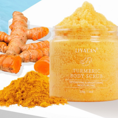 Tumeric &amp; Ginger Body and Face Scrub &amp; Soap Duo