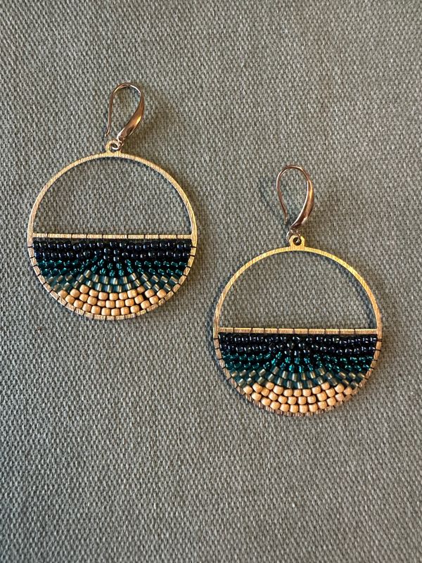 Seed Bead Earrings