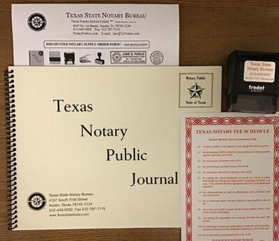 Basic Notary Package: Self-Ink Stamp Special