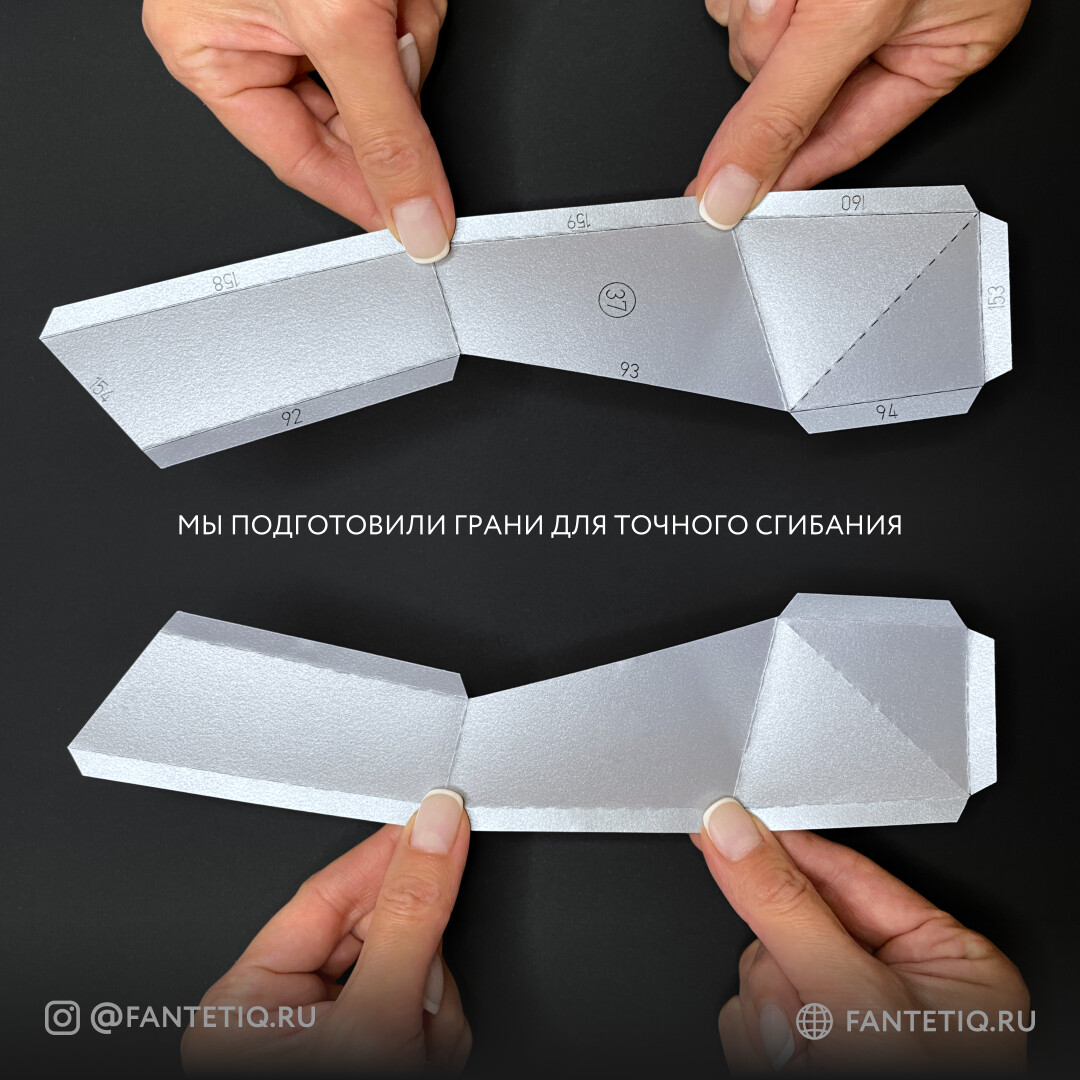 DIY 3D Wolf Head Animal PaperCraft Building Kit Wall Mount - NO Scissors Needed