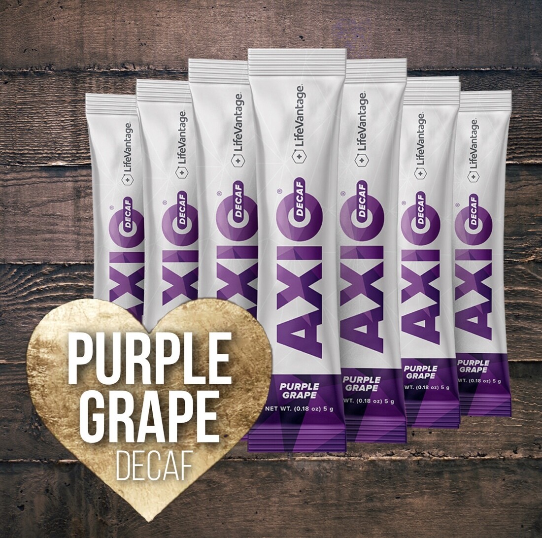 PURPLE GRAPE (decaf) AXIO TRAIL **US SHIPPING ONLY**