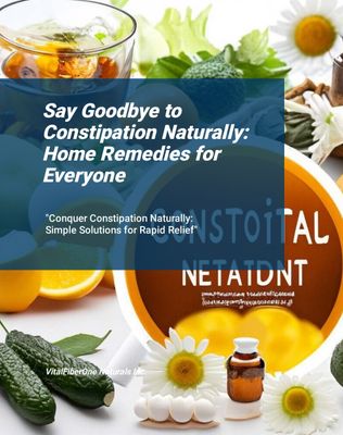 E-book: Say Goodbye to Constipation: Easy Home Remedies for Quick Relief + Free Audiobook.