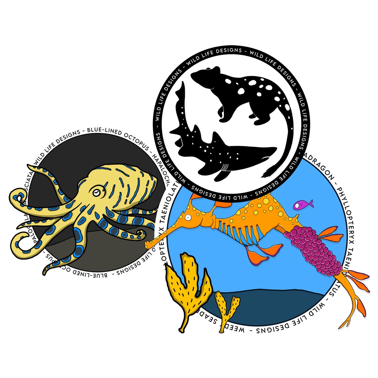 Great Southern Reef NEW Sticker Pack