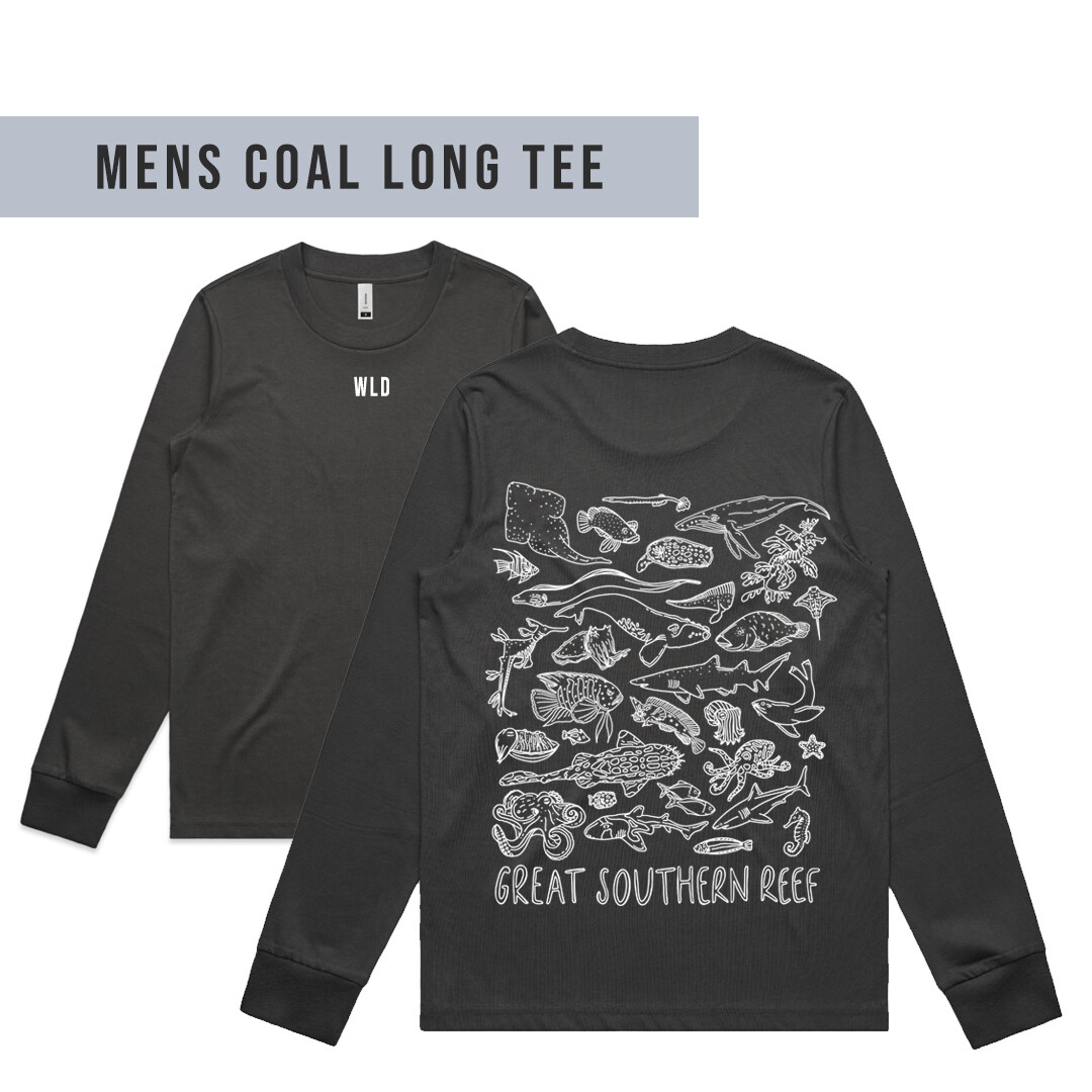 Men's Long Sleeve Tee - Great Southern Reef