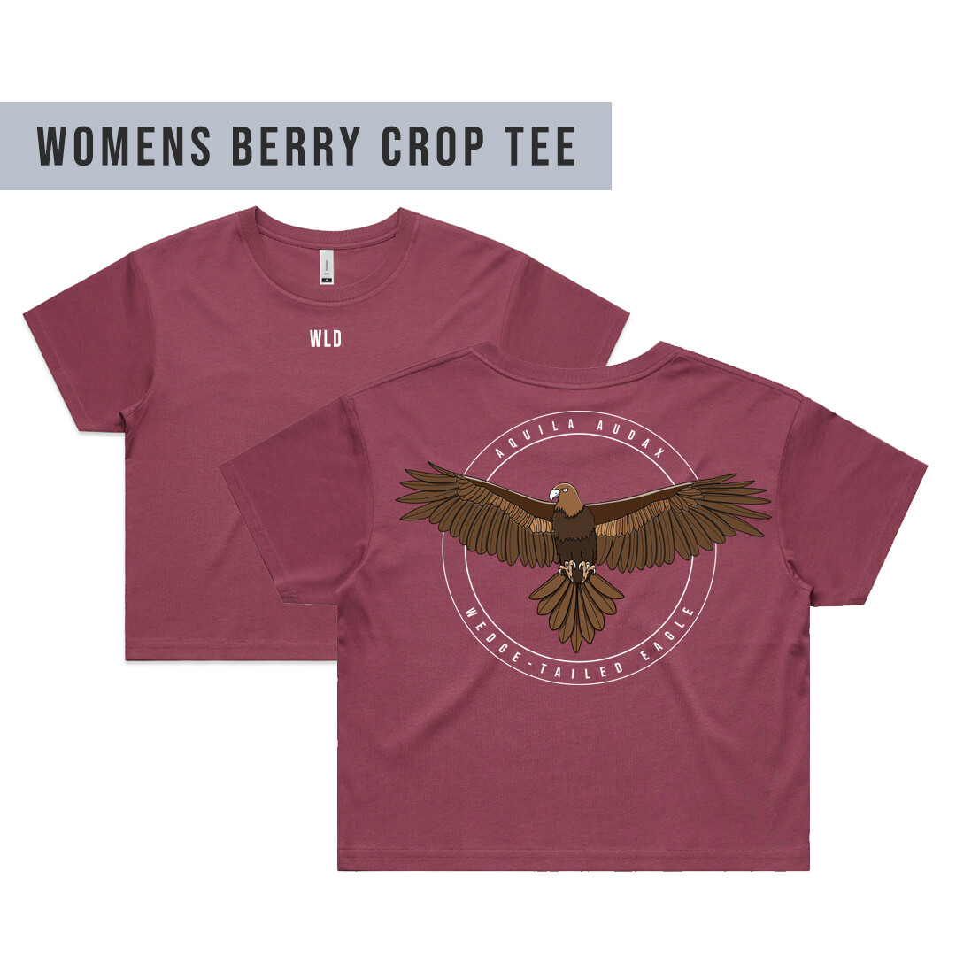 Women's Wedge-tailed Eagle Crop Tee