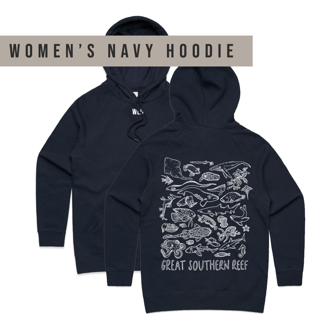 Women's Hoodie - Great Southern Reef