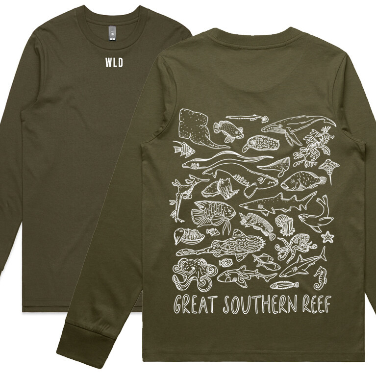 Women&#39;s Long Sleeve Tee - Great Southern Reef