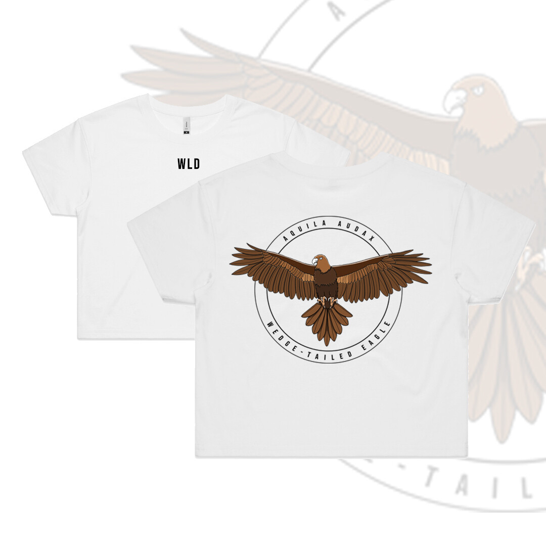Women&#39;s Wedge-tailed Eagle Crop Tee