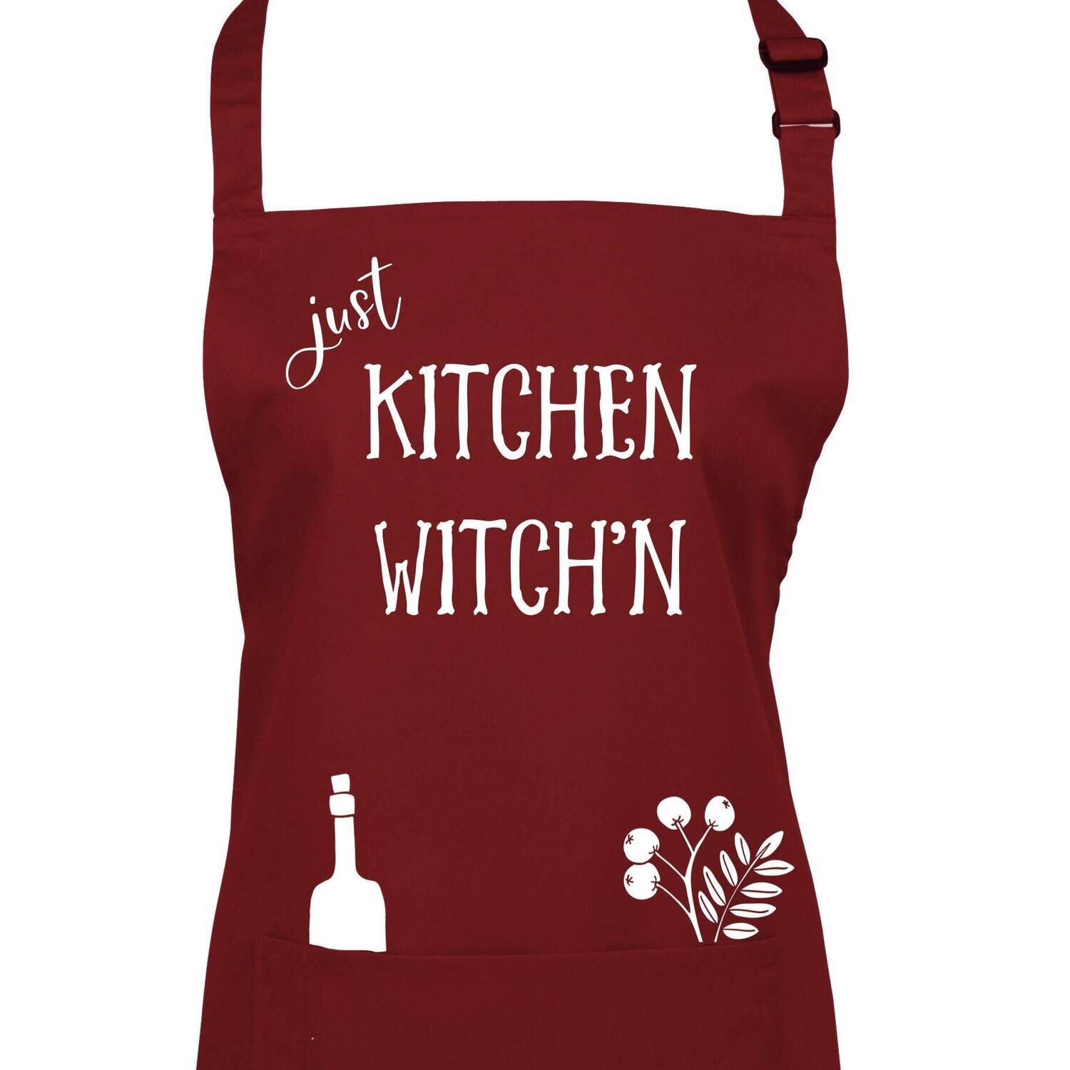 Kitchen Witch'n Apron.