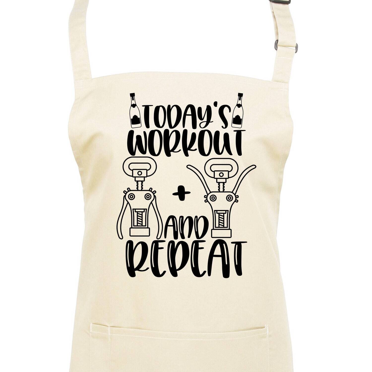 Wine Lovers Apron. 23 Colours to Choose From.