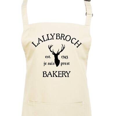 Lallybroch Bakery Apron. Je Suis Prest!