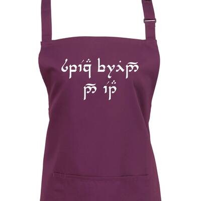Fun Melon Lord of the Grill Elvish Apron. Choose from 23 Colours.