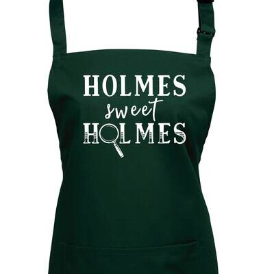 Holmes Sweet Holmes Sherlock Apron. Lots of Colours