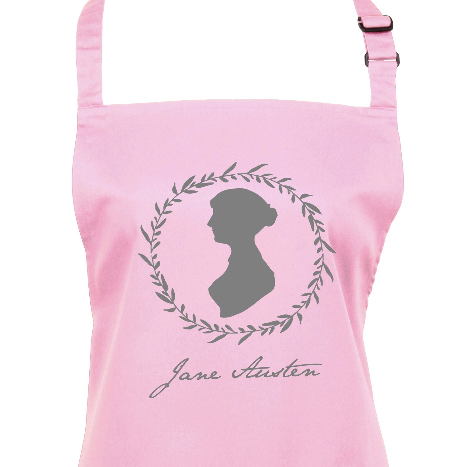 Jane Austen Silhouette & Signature Apron. 23 Colours