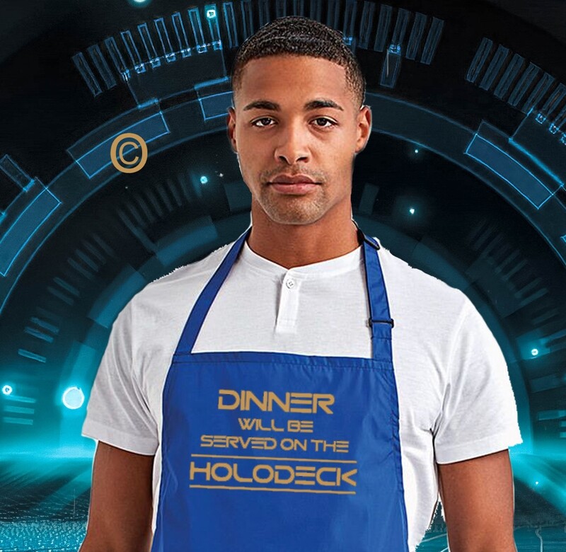 Holodeck Trekkies Voyager Apron.