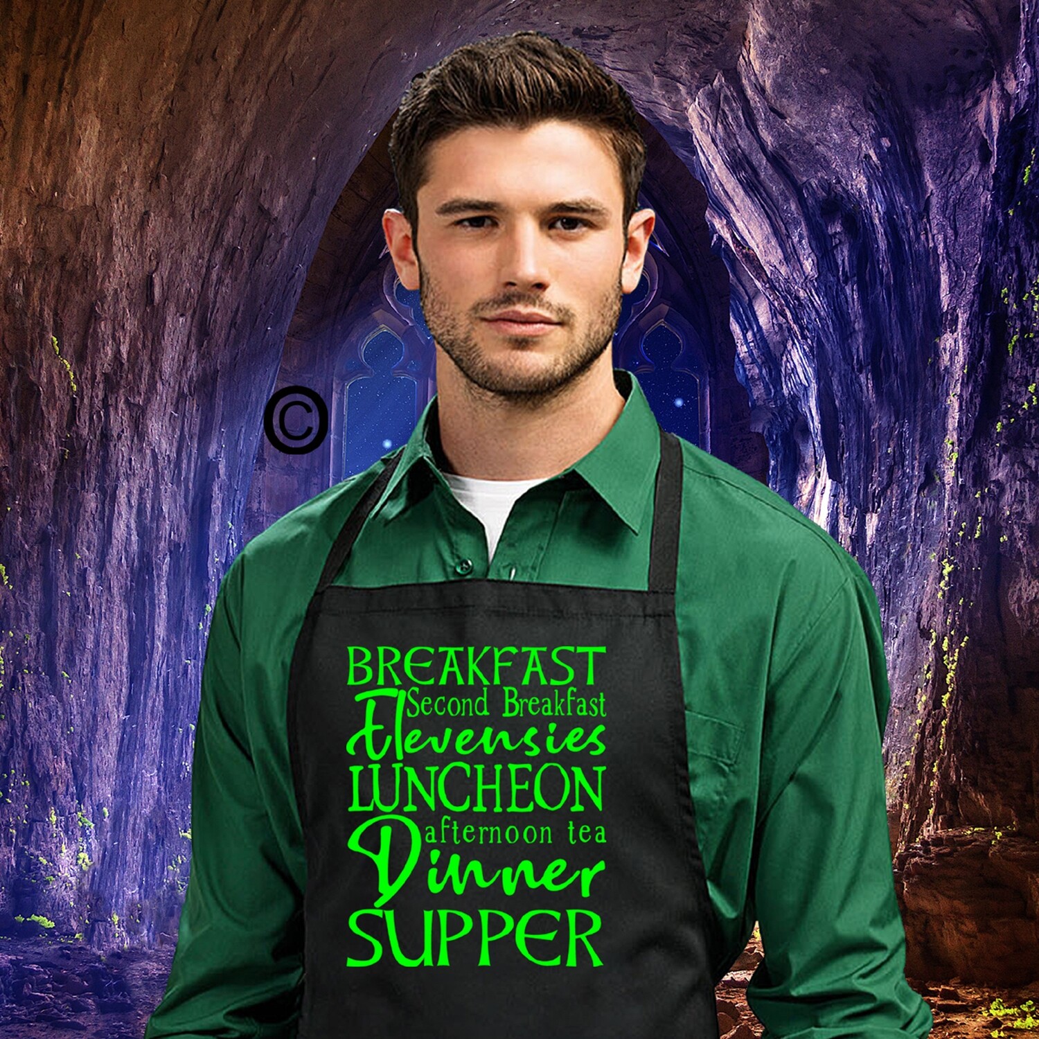 Second Breakfast Wizards Apron.