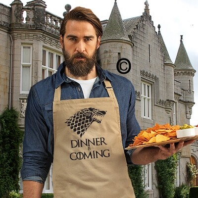 Dinner is Coming GoT Apron in 32 Colours,