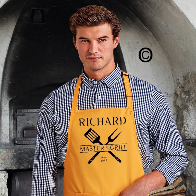 Personalised Master of the Grill.