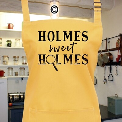 Holmes Sweet Holmes Sherlock Holmes Apron.