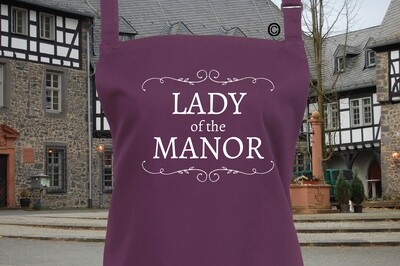 Lady of the Manor Apron In 32 Colours.