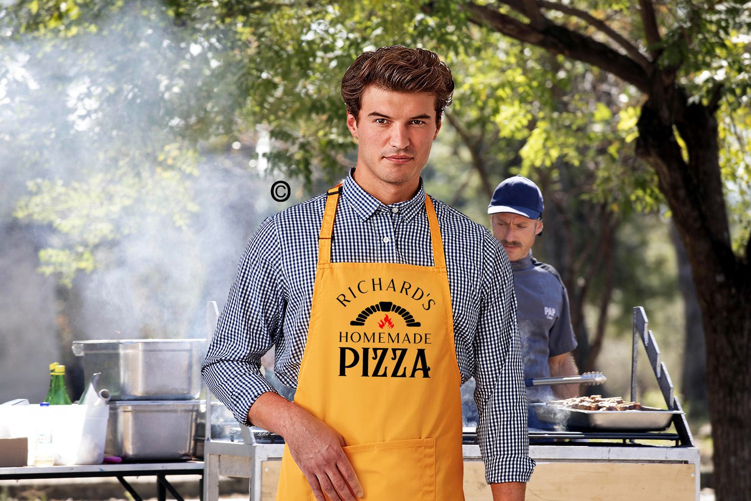 Personalised Homemade Pizza Apron.