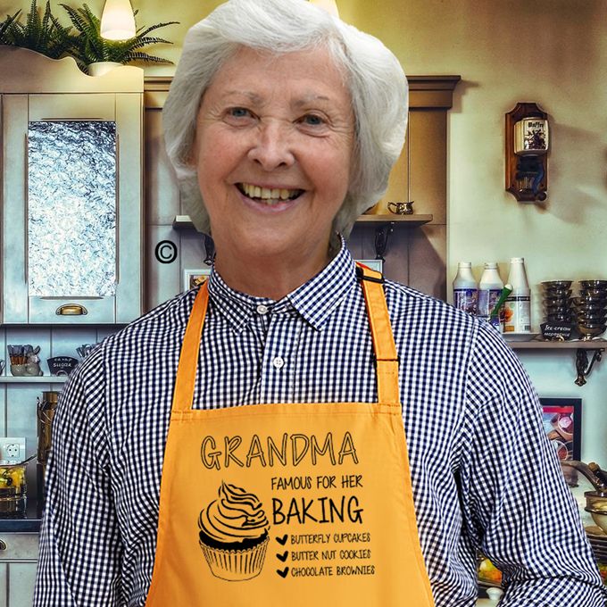 Personalised Baking Apron.