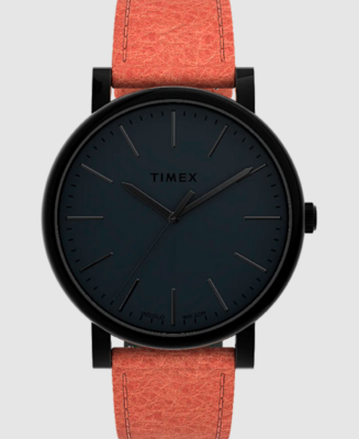 Timex leather watch