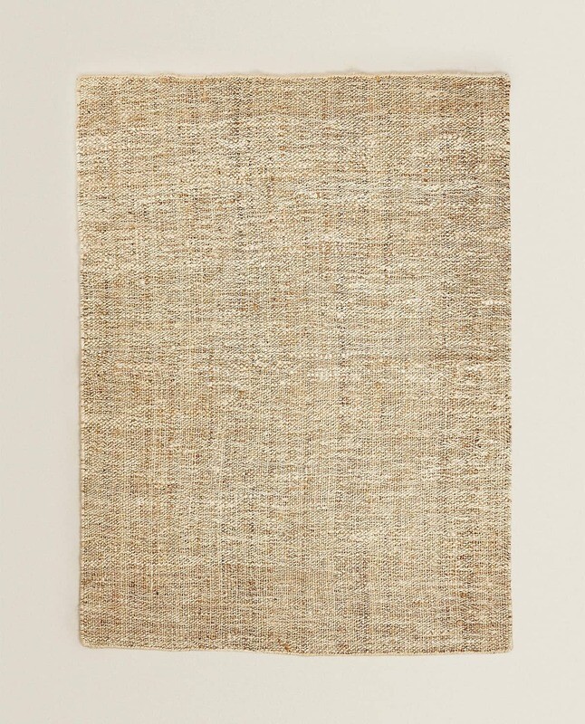 Tapis jute claire
