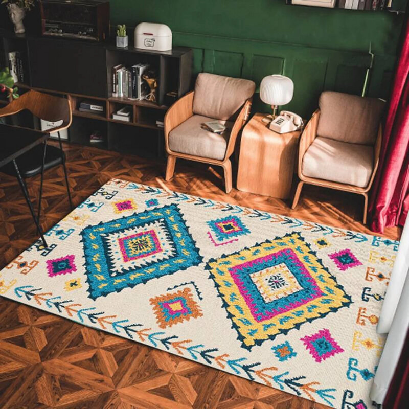 Tapis coloré