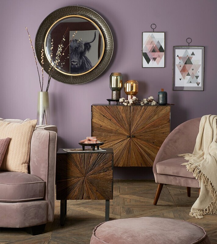 Table de chevet en bois