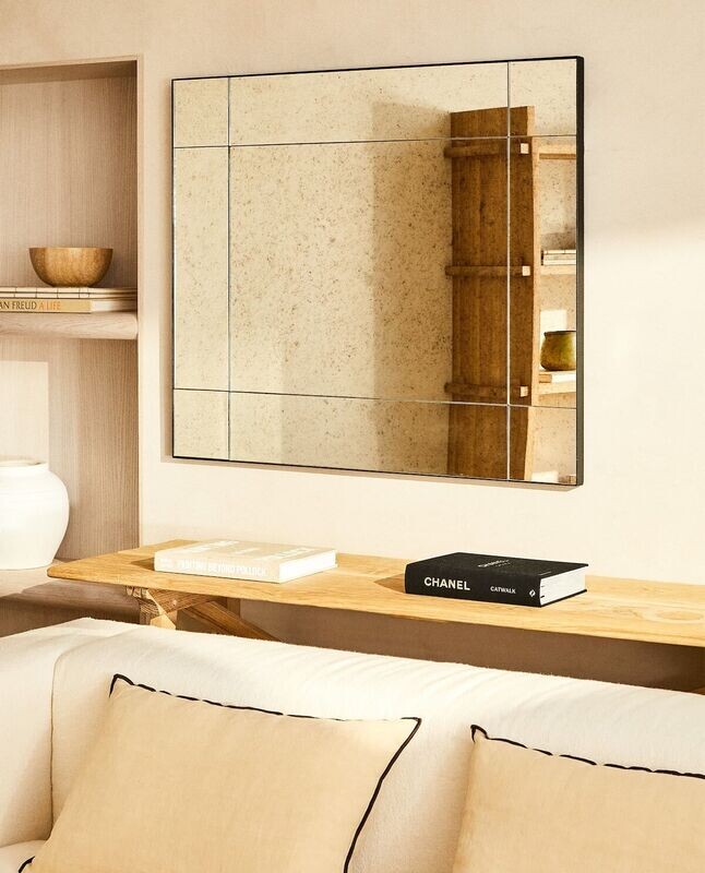 Miroir décor ancien
