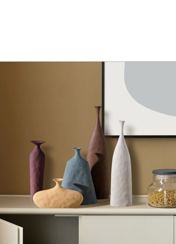 Vase en céramique coloré