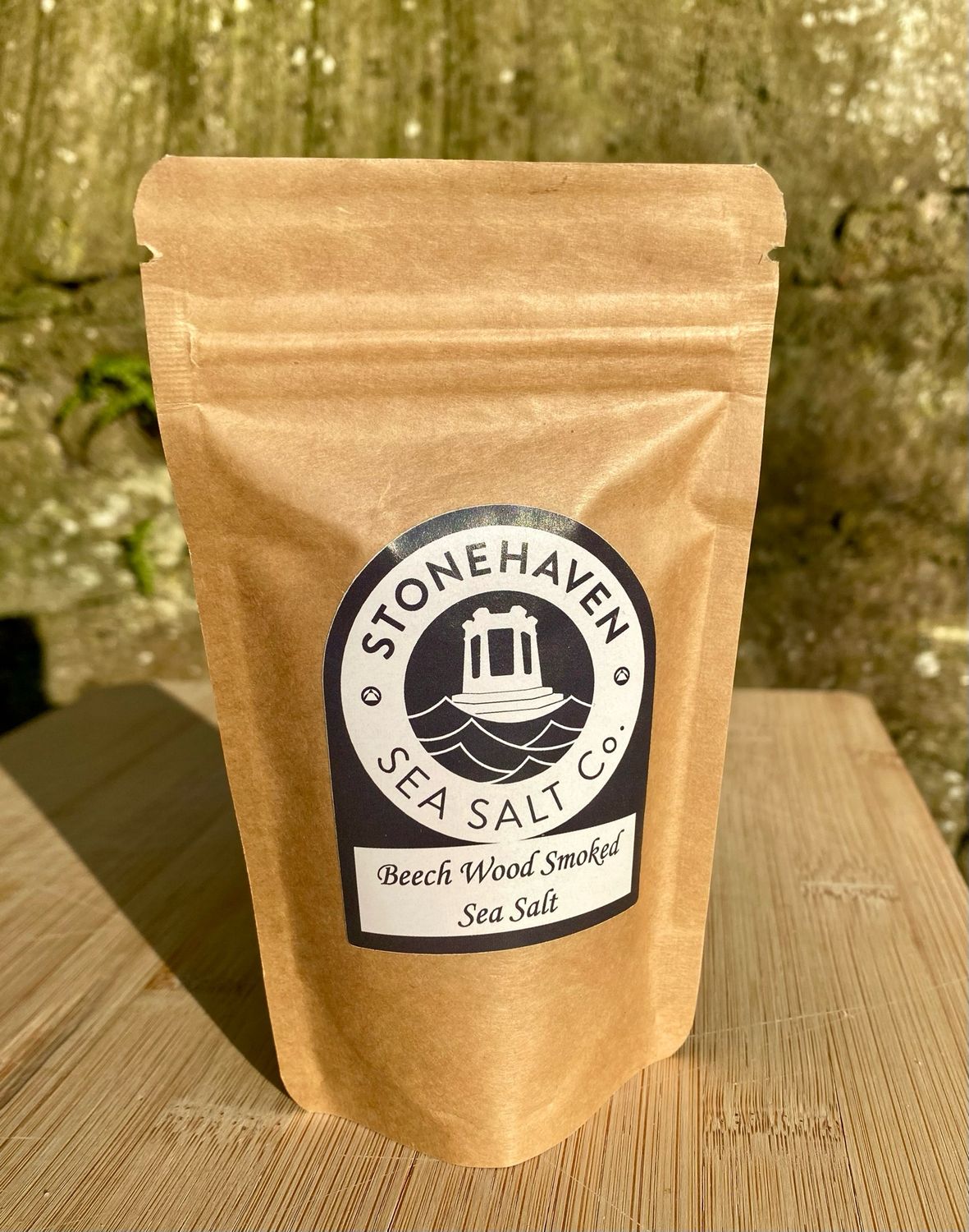 Beech Wood Smoked Sea Salt - 75g