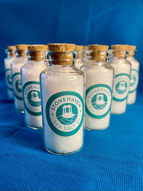 Bottled Salt Favours 10x15g
