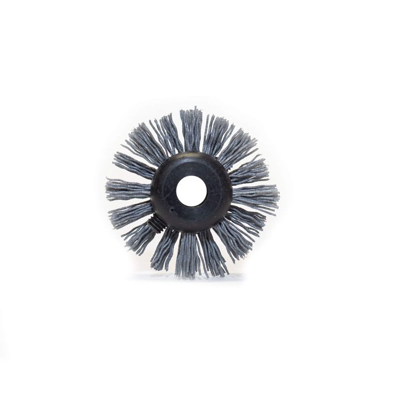 What is the difference between a nylon brush vs. a carbide brush?